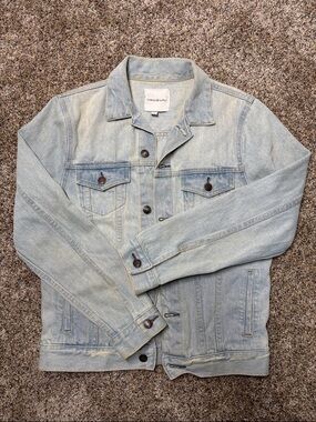 Thread & Supply Light wash Blue Denim Jacket for Men size small